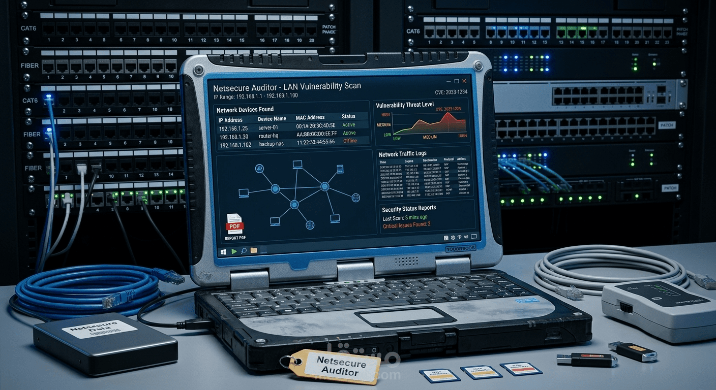 برمجة Port Scanner للشبكة ب استخدام python