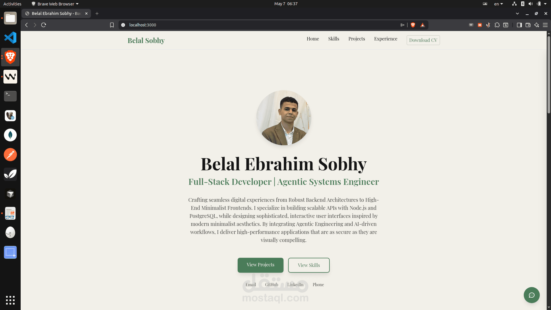 Dynamic Portfolio Engine & Admin Suite