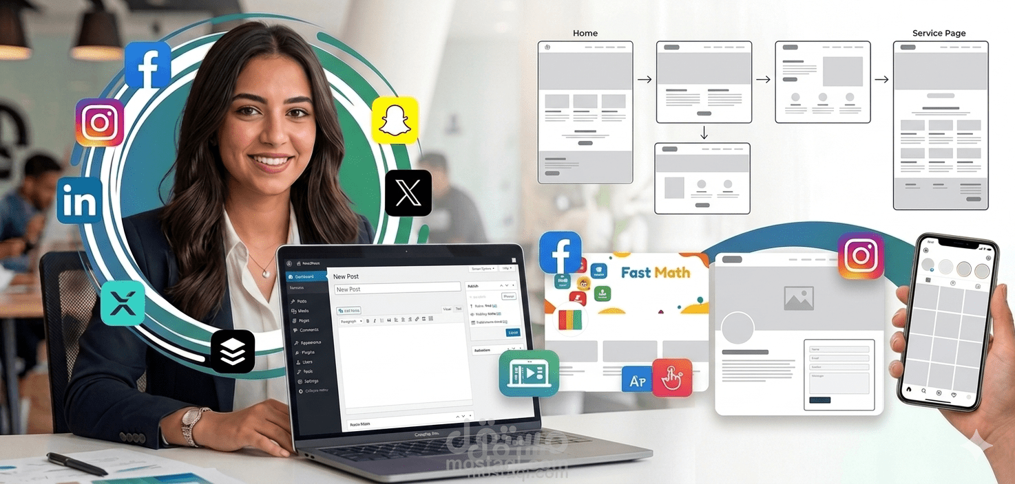 تحليل أداء المواقع وإعداد تقارير النمو الرقمي