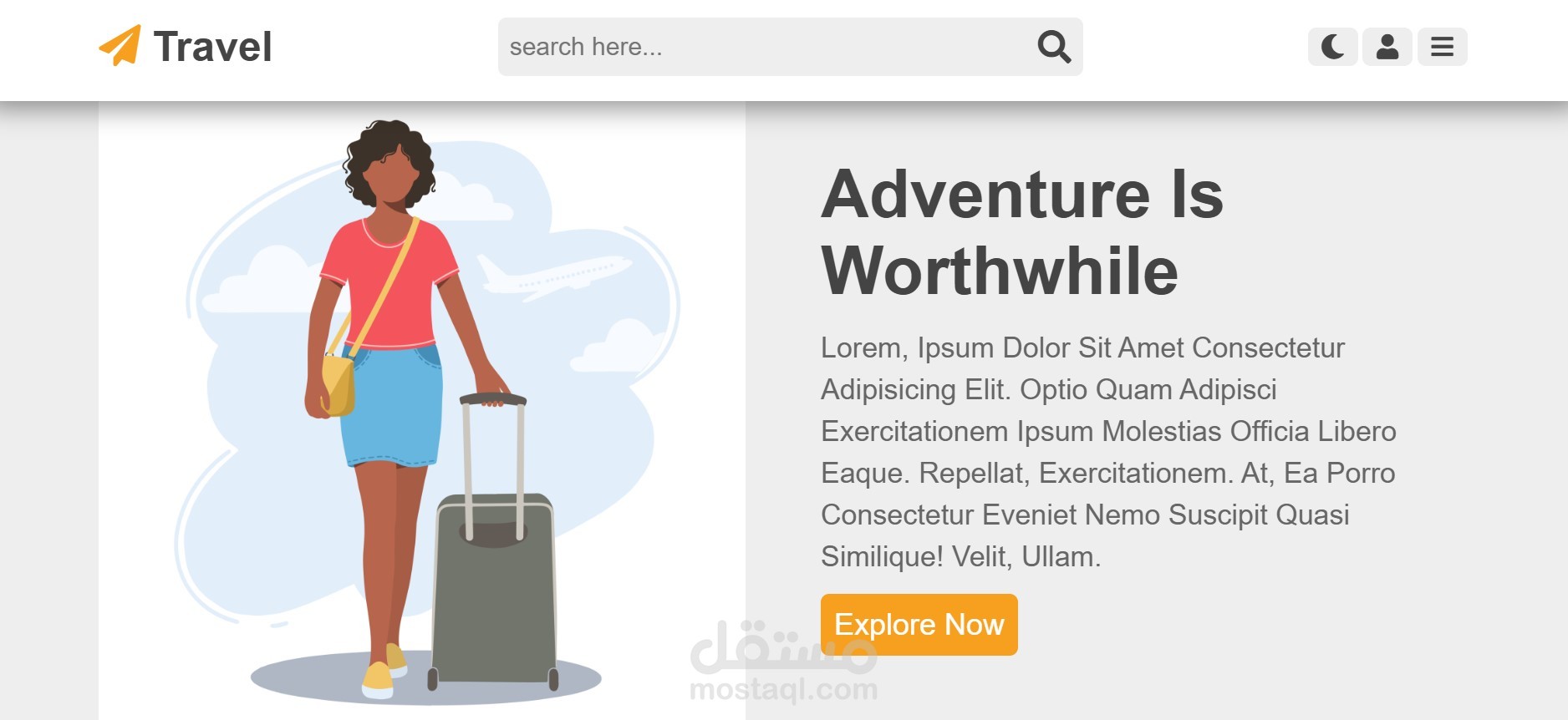 travel agency template