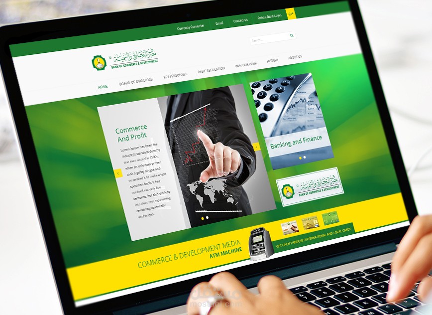 BCD [Bank Of Commerce & Development] Website