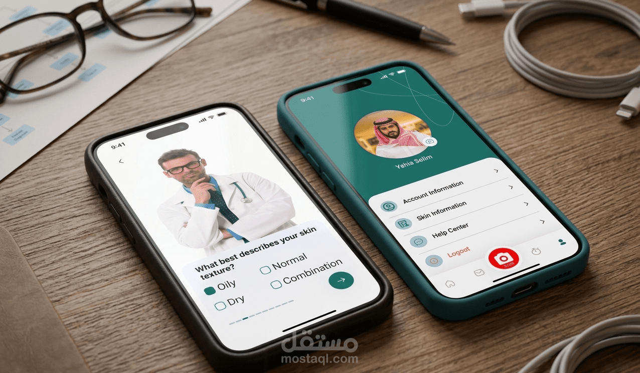 تصميم واجهات وتجربة مستخدم (UI/UX) لتطبيقات الجوال باحترافية