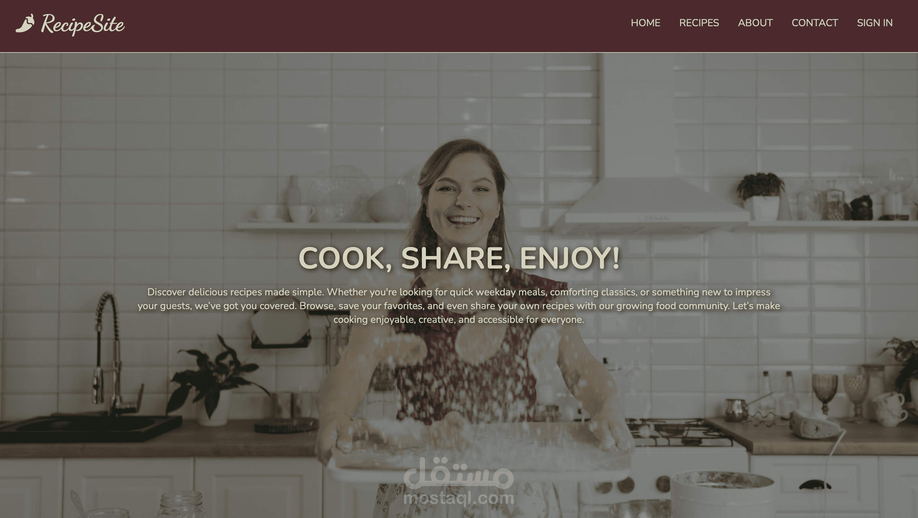 Recipe Website