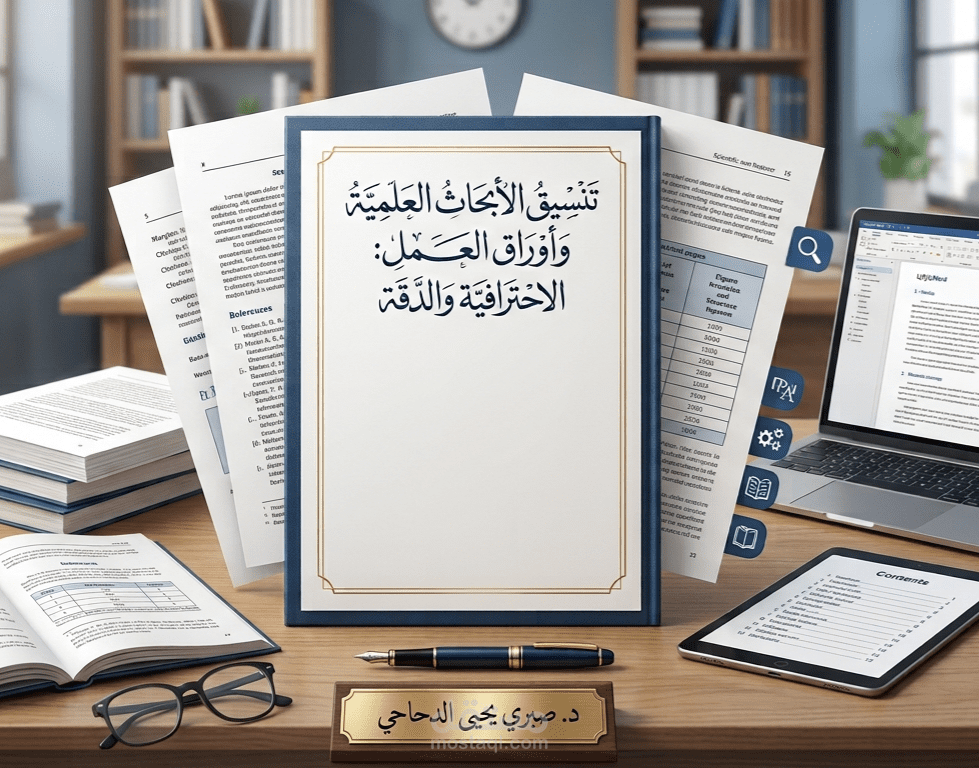 التنسيق الاحترافي للأبحاث