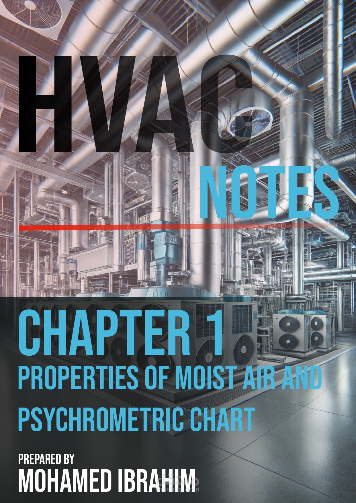 إعداد مذكرة HVAC احترافية - Properties of Moist Air & Psychrometric Chart