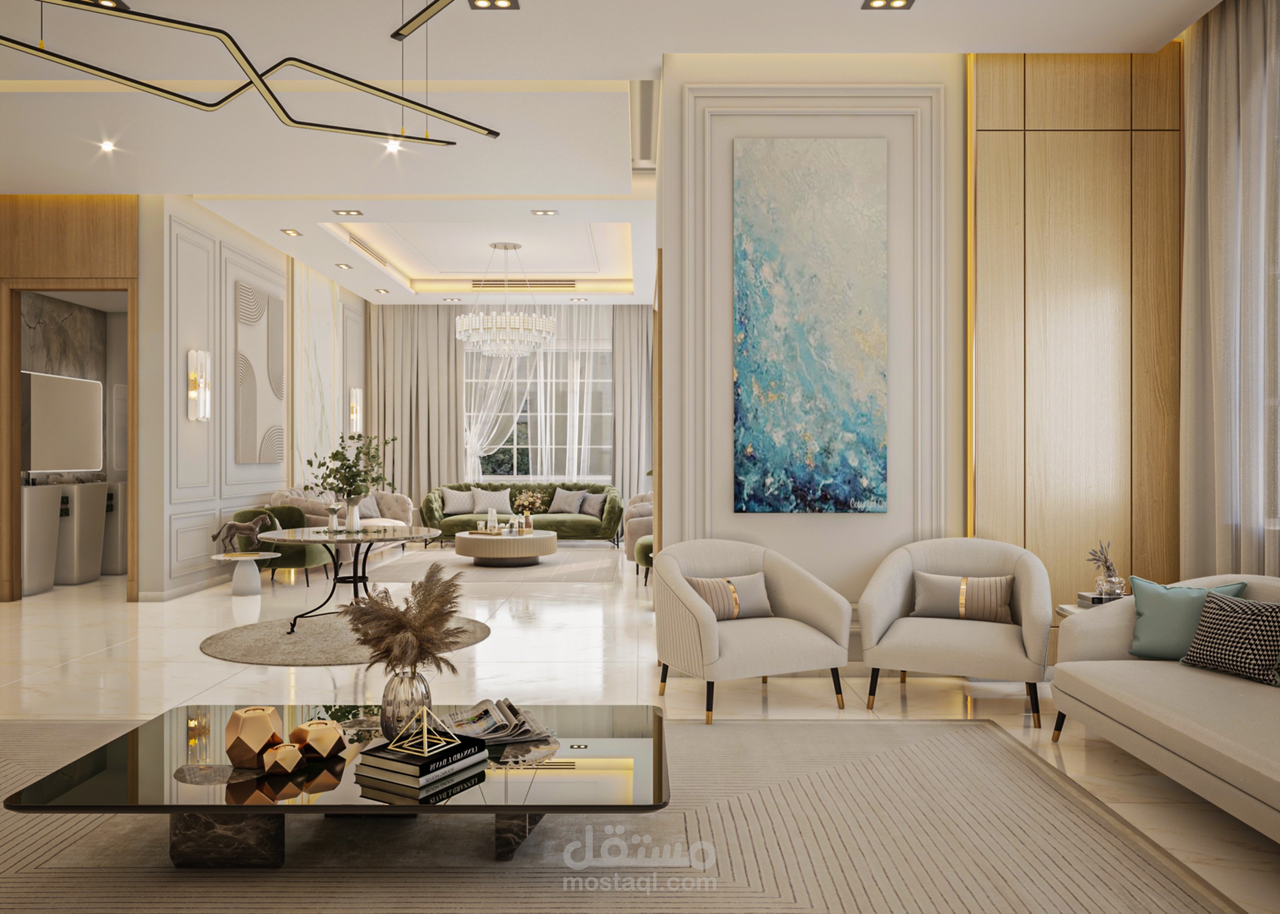 مجلس استقبال نسائي مفتوح