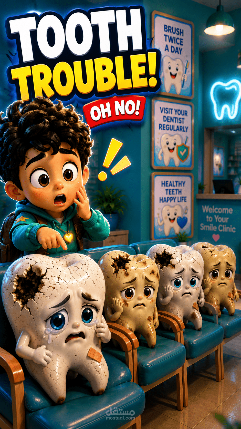 Tom and the Sad Tooth | A Fun Dental Adventure for Kids!