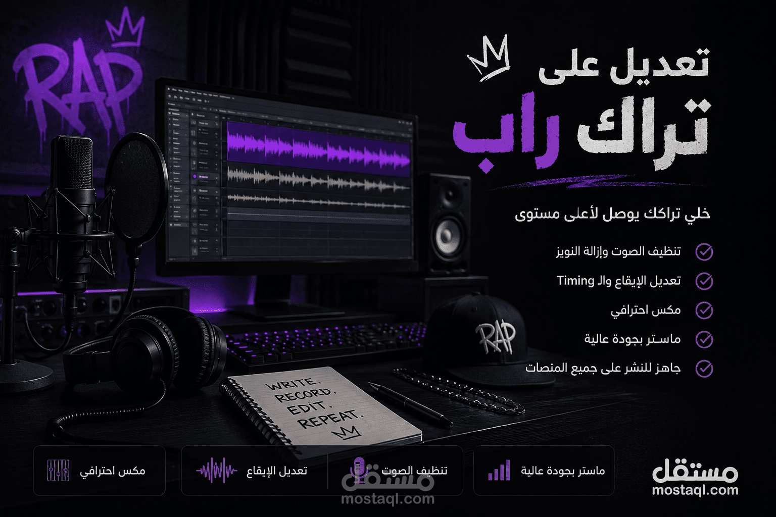 تعديل على تراك راب