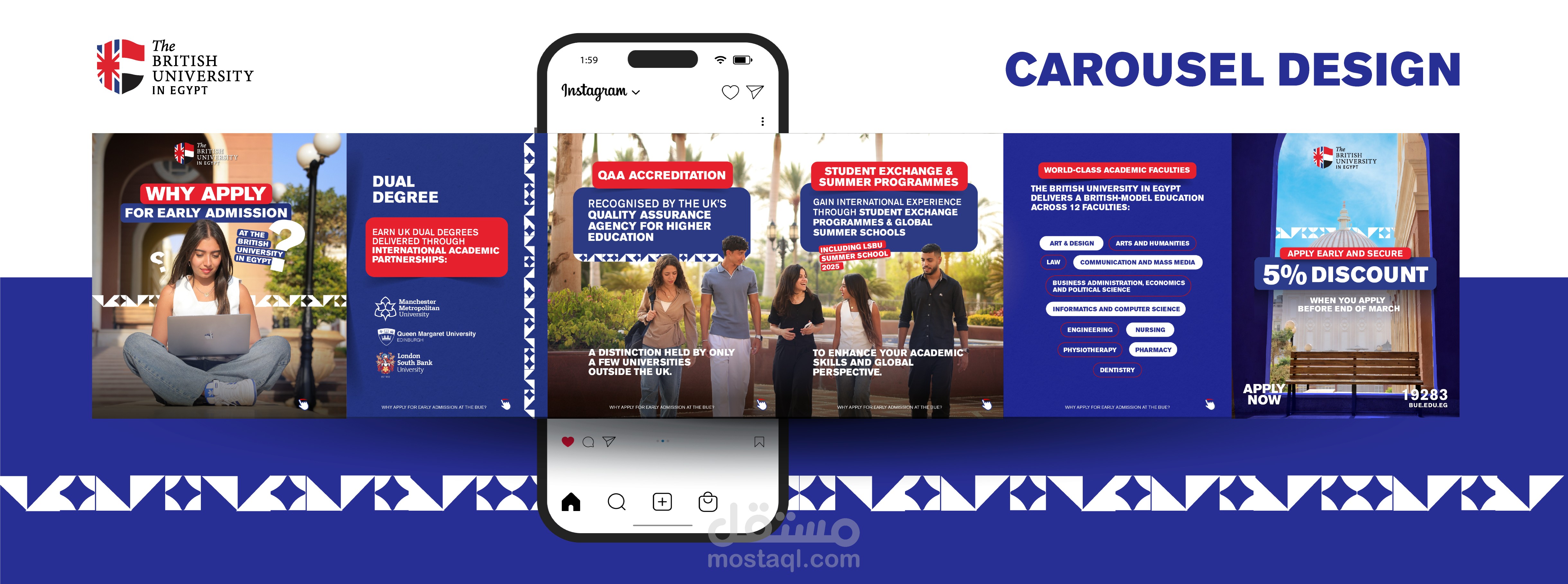 Social media carousel