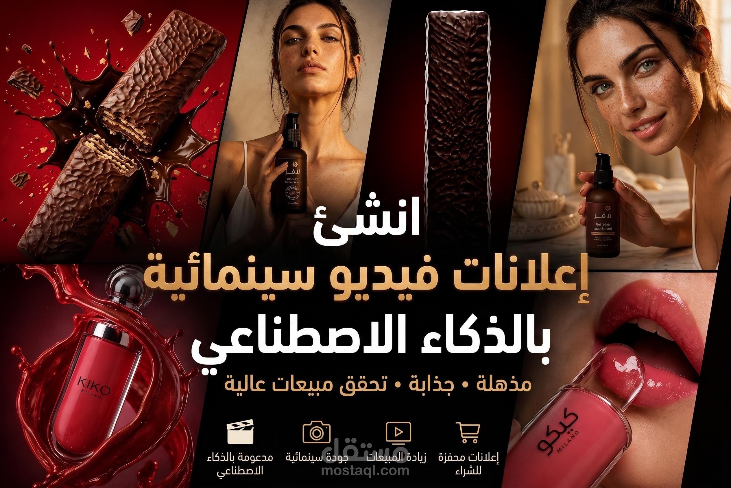صناعة فيديوهات إعلانية سينمائية للمنتجات باستخدام الذكاء الاصطناعي | Cinematic AI Ads