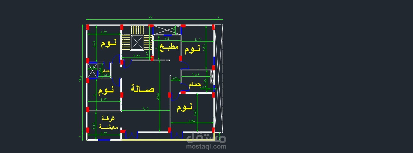 تقسم قطعة ارض