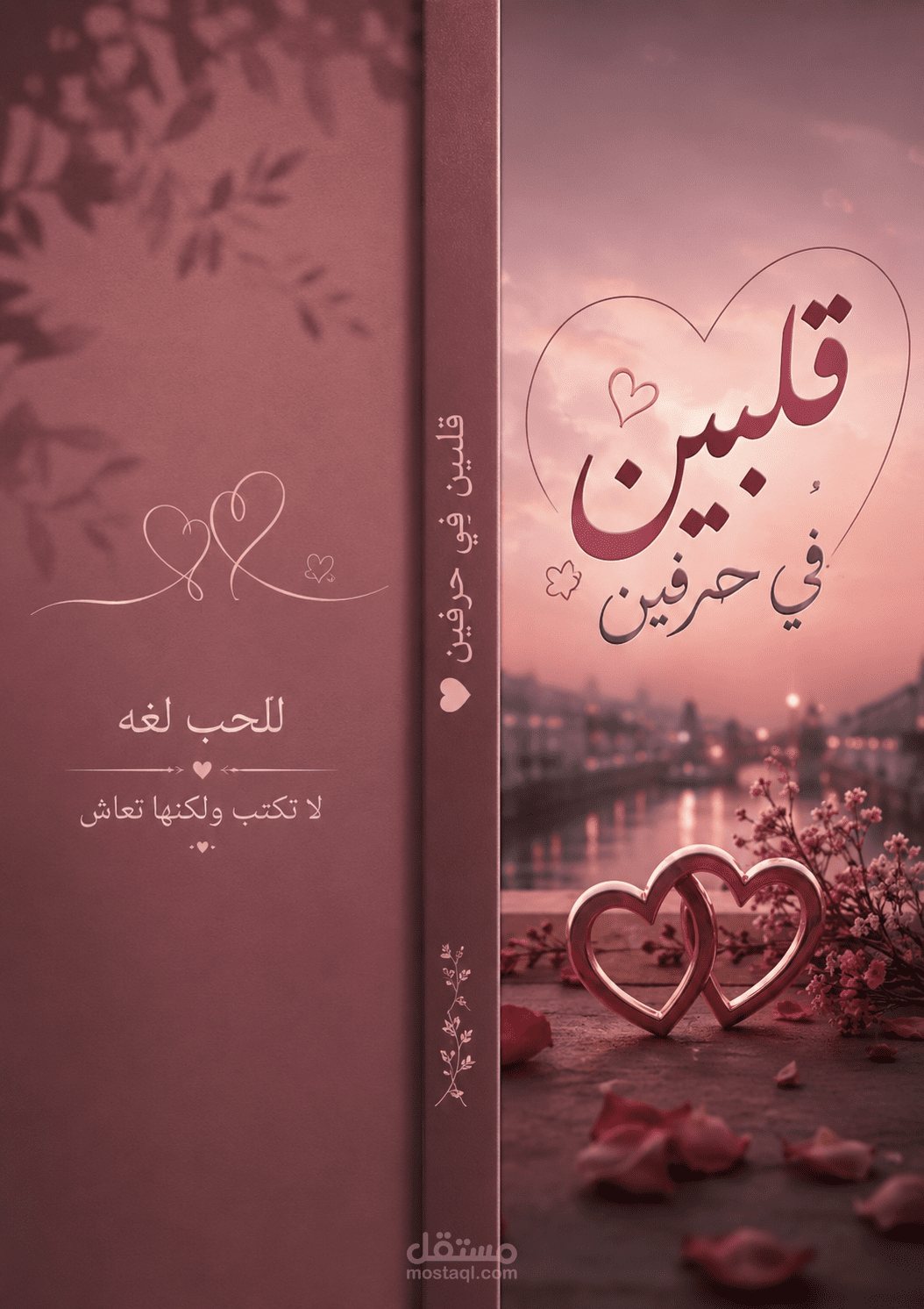 قلبين في حرفين