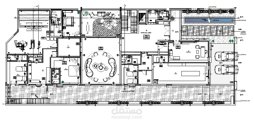 Technical CAD Drawings (Electrical + Plumbing Layouts) رسومات التصميم (مخططات الكهرباء والسباكة)
