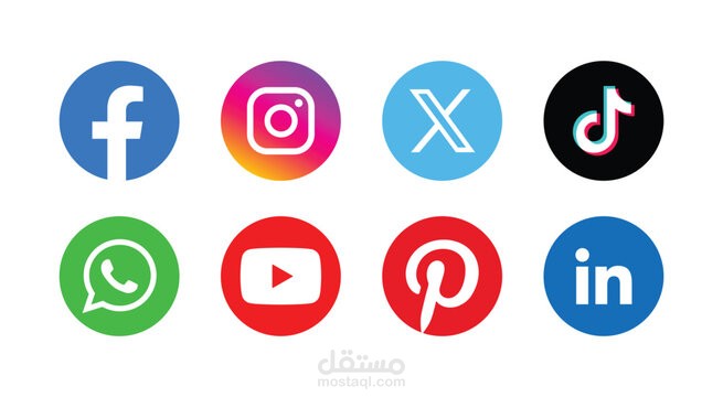 تصميمات سوشيال ميديا social media