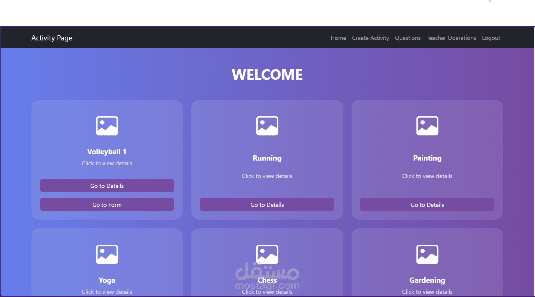 نظام إدارة نماذج وأنشطة متعدد الصلاحيات باستخدام ASP.NET