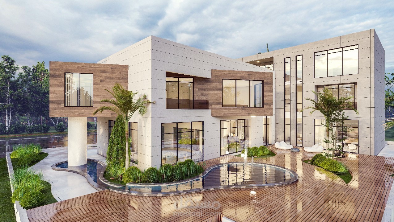 نموذج فيلا سكنية عصرية
