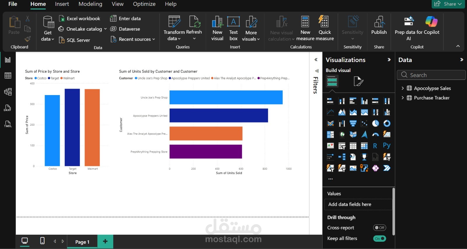 Power BI and Excel Query