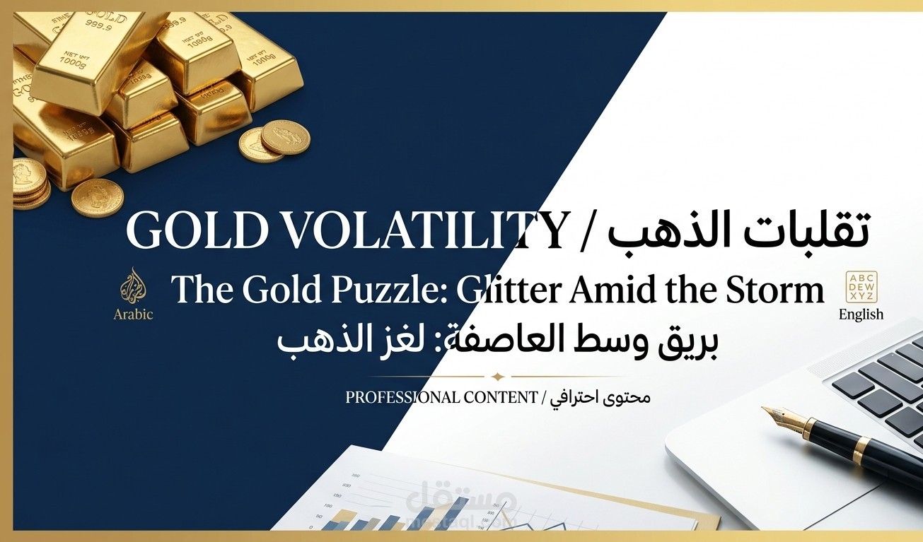مقال تحليلي مترجم: تقلبات أسعار الذهب في الوضع الراهن (عربي - إنجليزي)