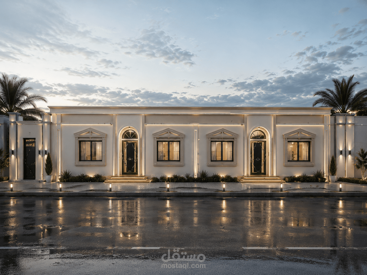 حصر كميات لفيلا
