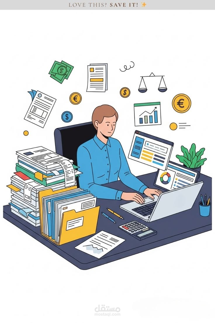 تأسيس نظام محاسبي سحابي لشركة تجارية (Cloud Accounting Setup)