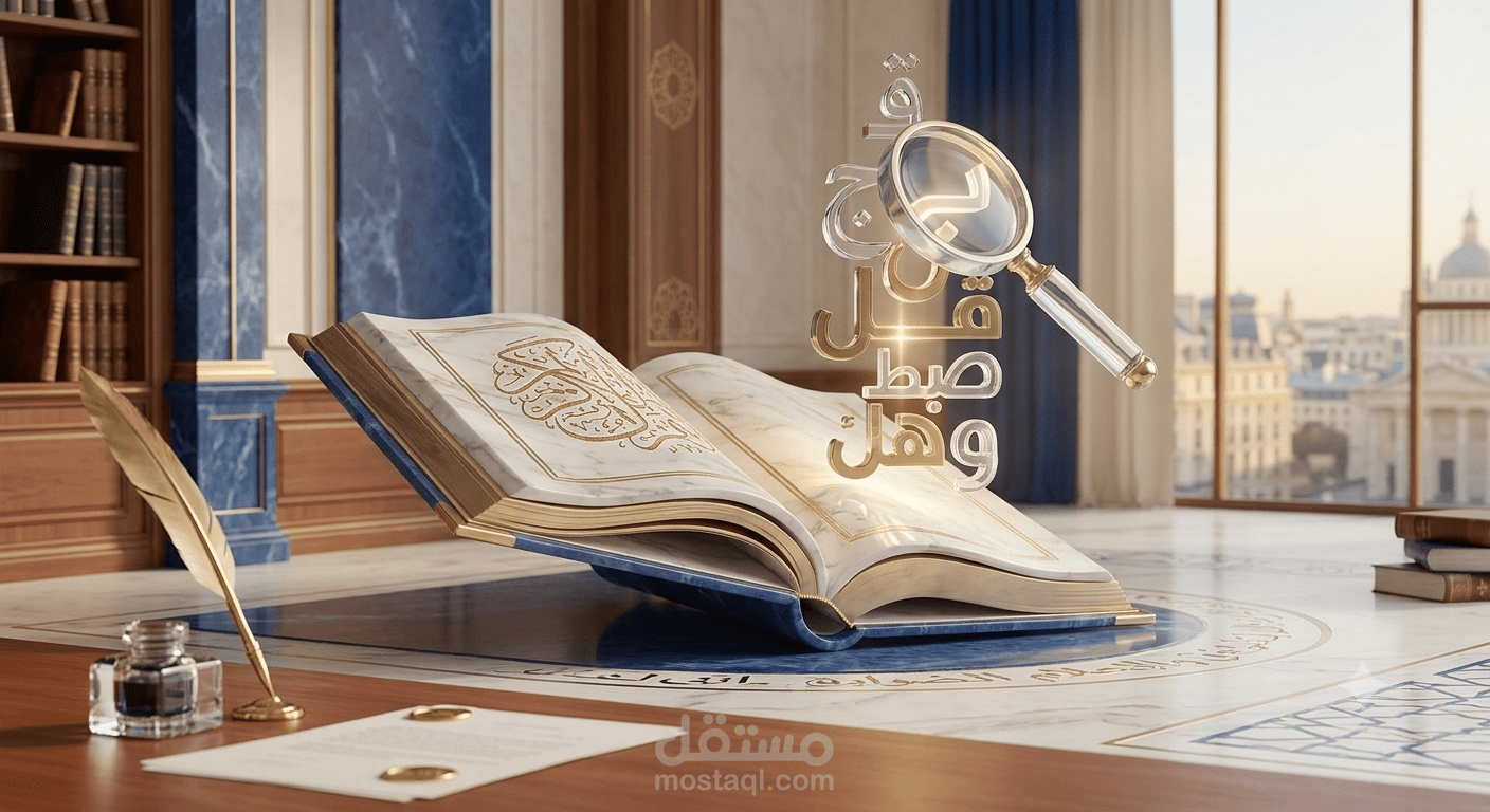 حوكمة المحتوى الإداري وضبط النبرة المؤسسية وتدقيق النصوص الفاخرة