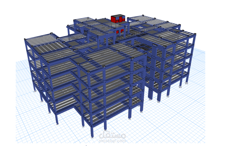 Commercial Building design in Jeddah