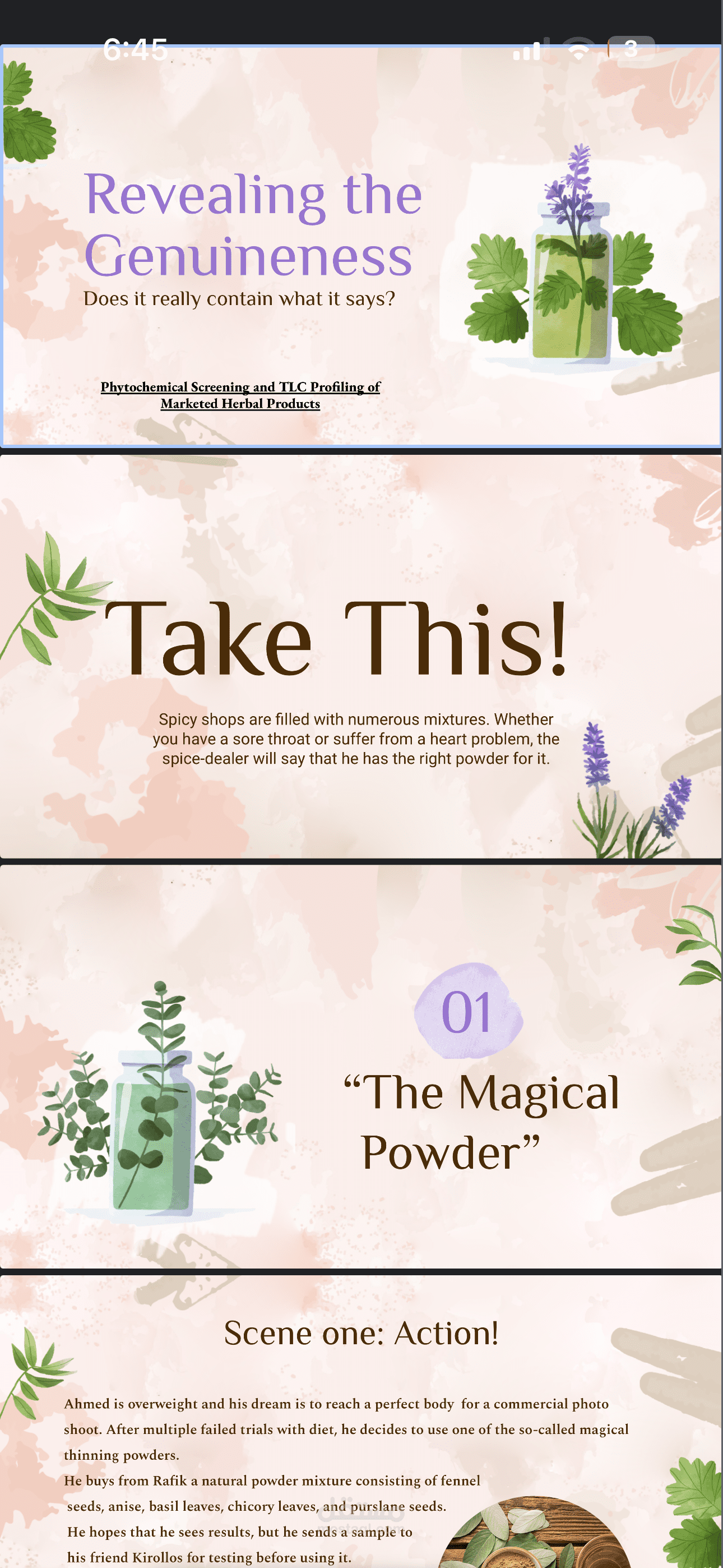 Illustrative Slides