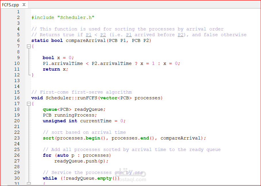 OS  CPU Scheduling Algorithms