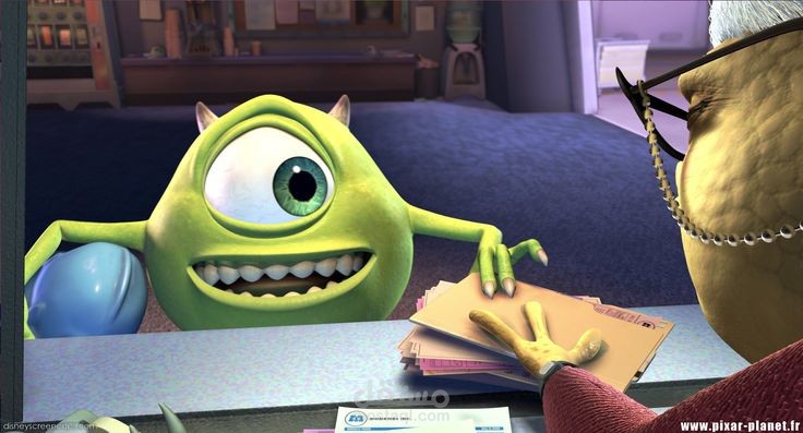 أداء صوتي لمشهد كوميدي من Monsters, Inc