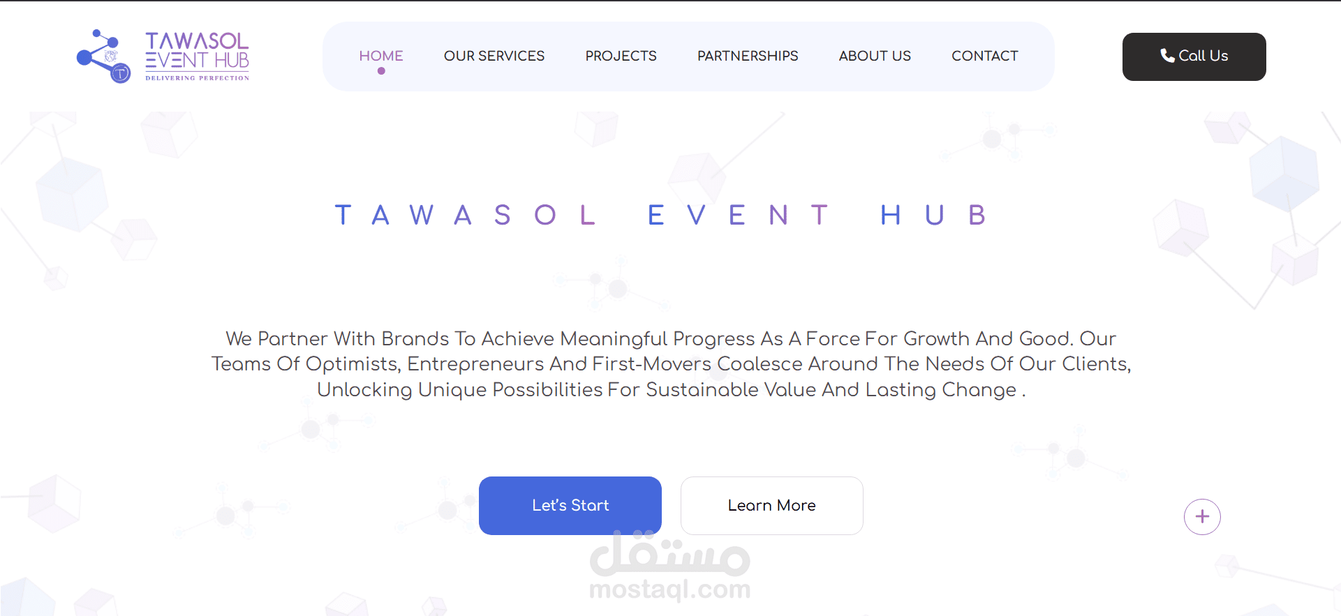Tawasol Events – WordPress B2B Platform (KSA & Egypt)