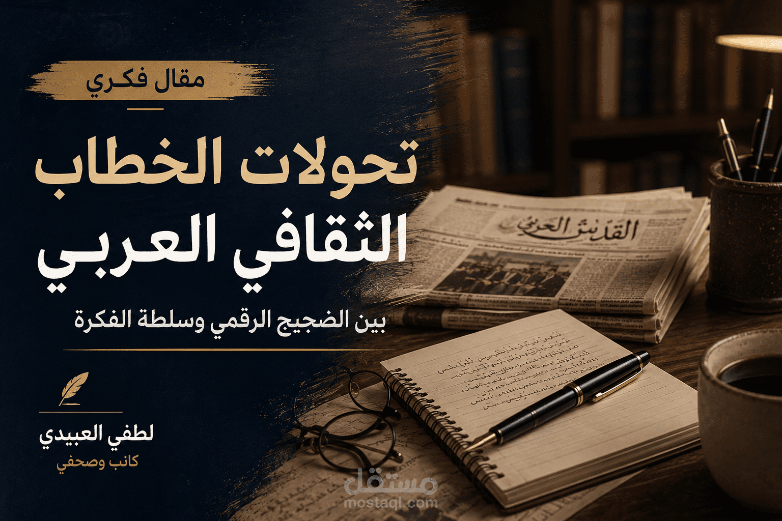 تحولات الخطاب الثقافي العربي بين الضجيج الرقمي وسلطة الفكرة