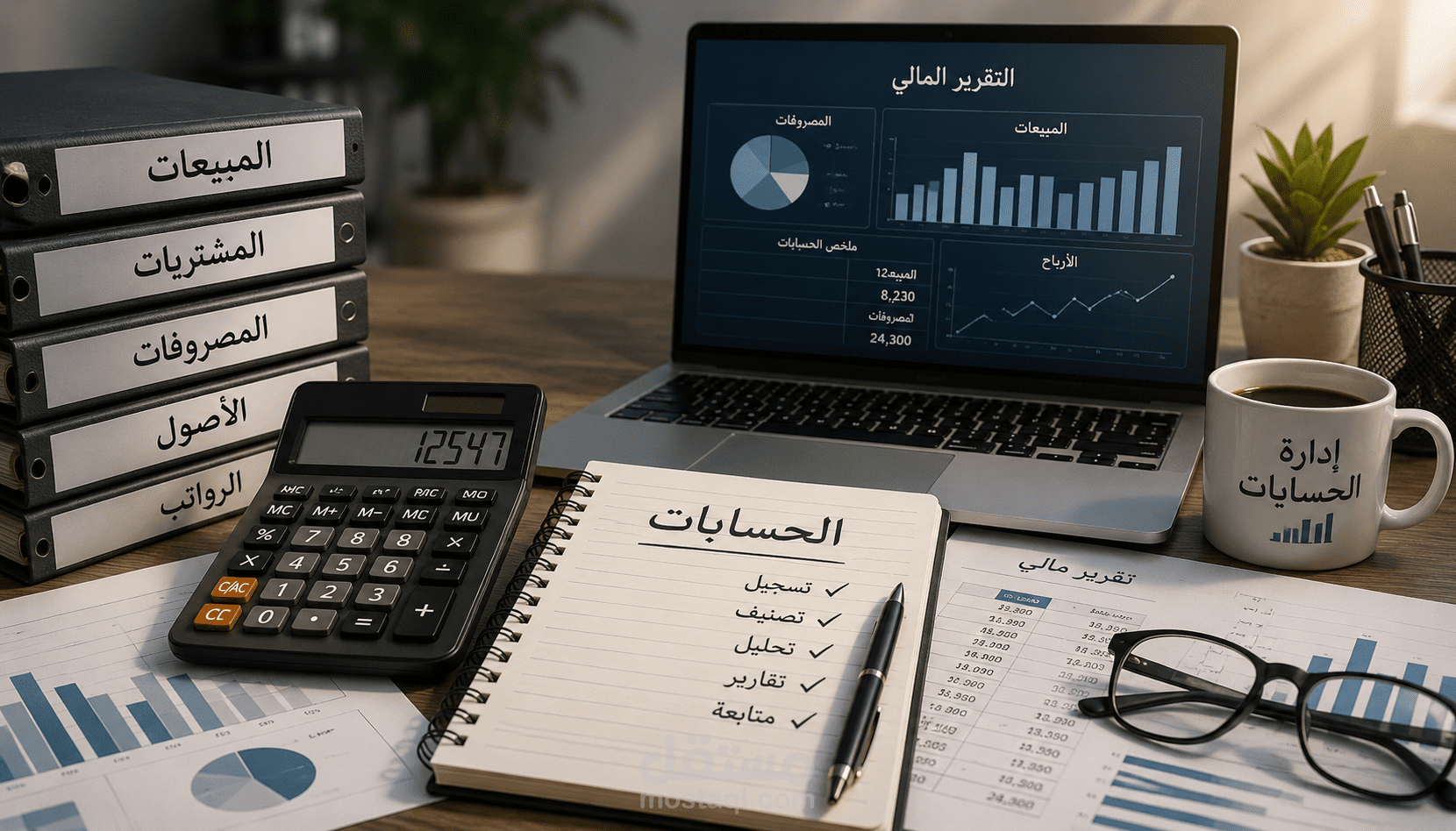 اعداد قيود اليوميه