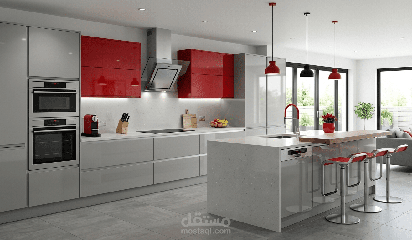 تصميم مطبخ