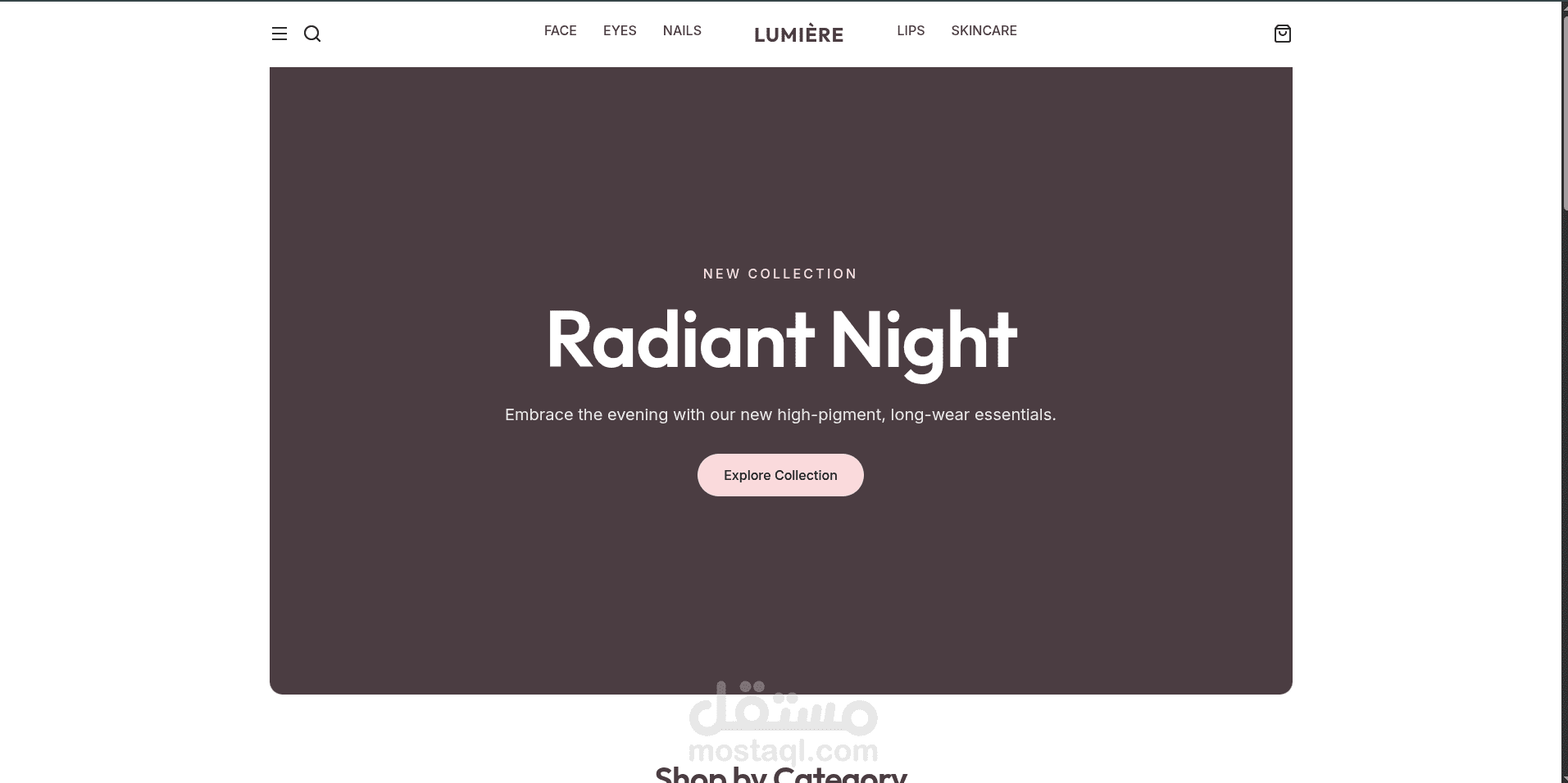 cosmetics-shop /  متجر مستحضرات التجميل