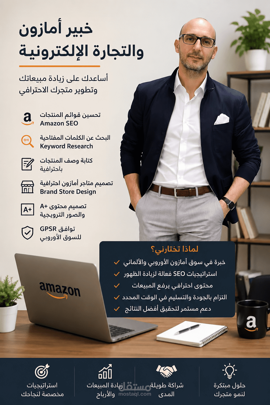 تحسين قوائم منتجات أمازون للسوق الألماني
