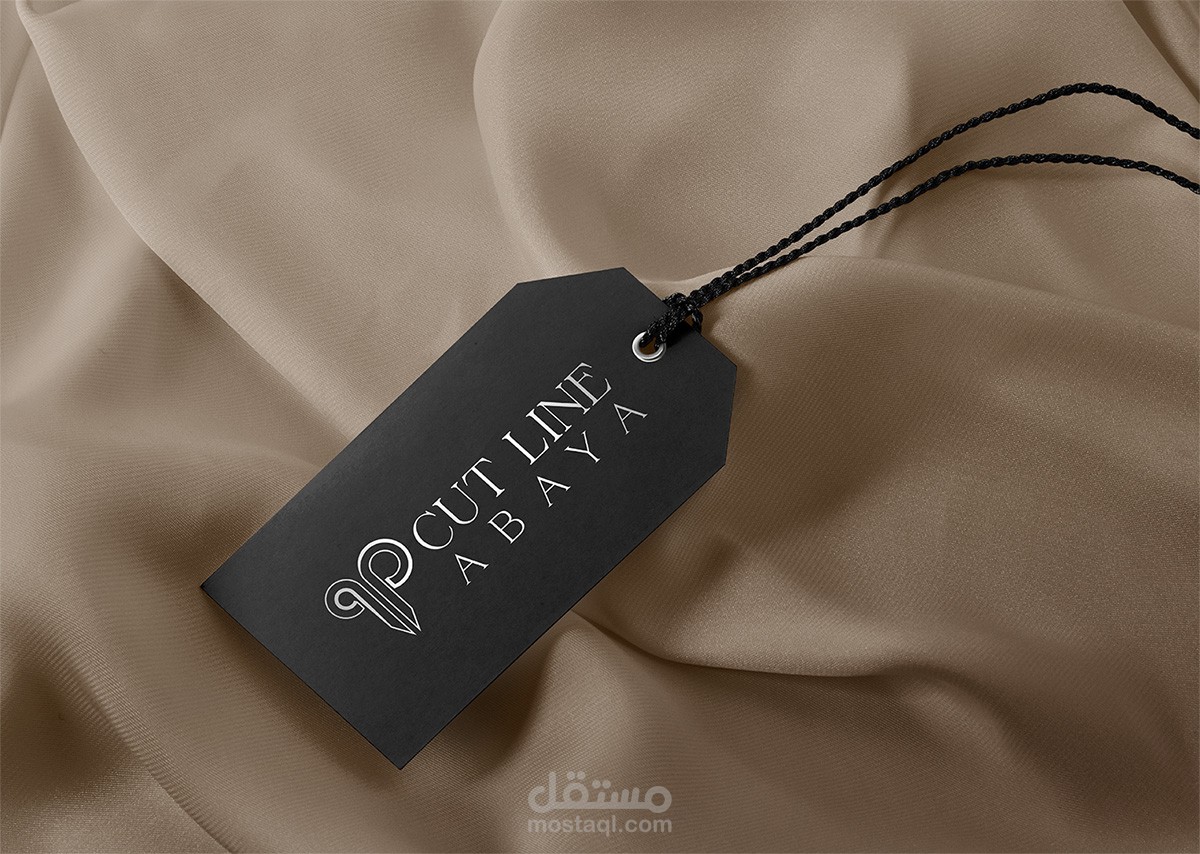 تصميم الهوية البصرية والتوجيه الفني لعلامة "© Cutline® Abaya" | الرياض
