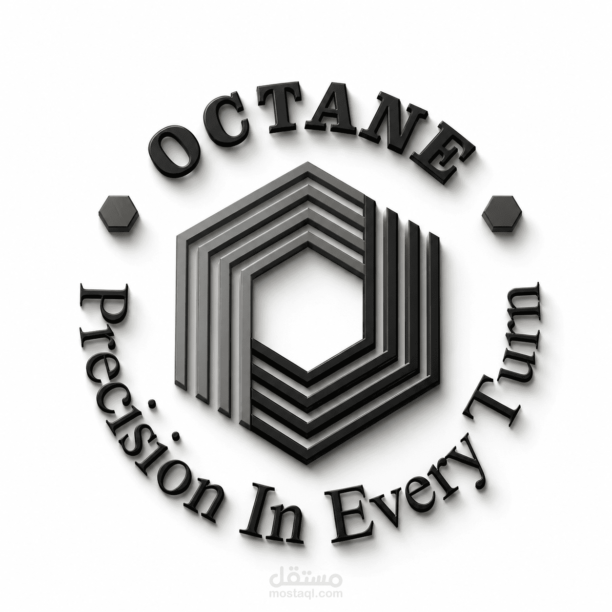 🛠هوية بصرية كاملة لشركة OKTANE للصيانة والتصليح