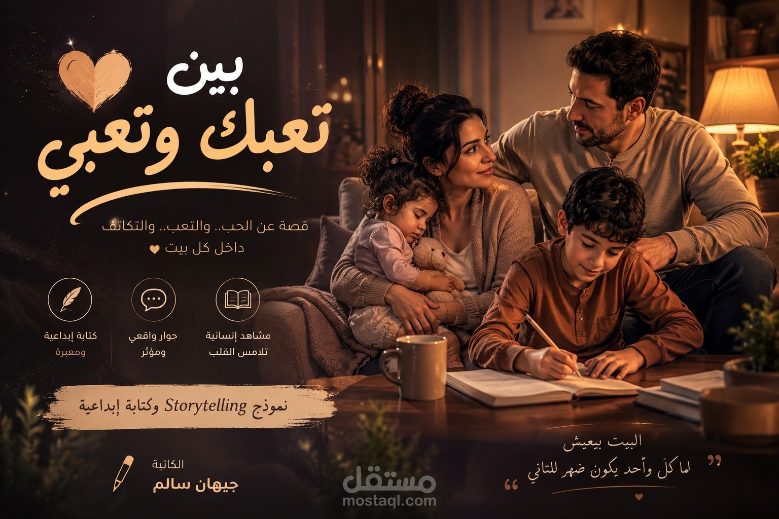 Creative Storytelling Sample | بين تعبك وتَعَبي