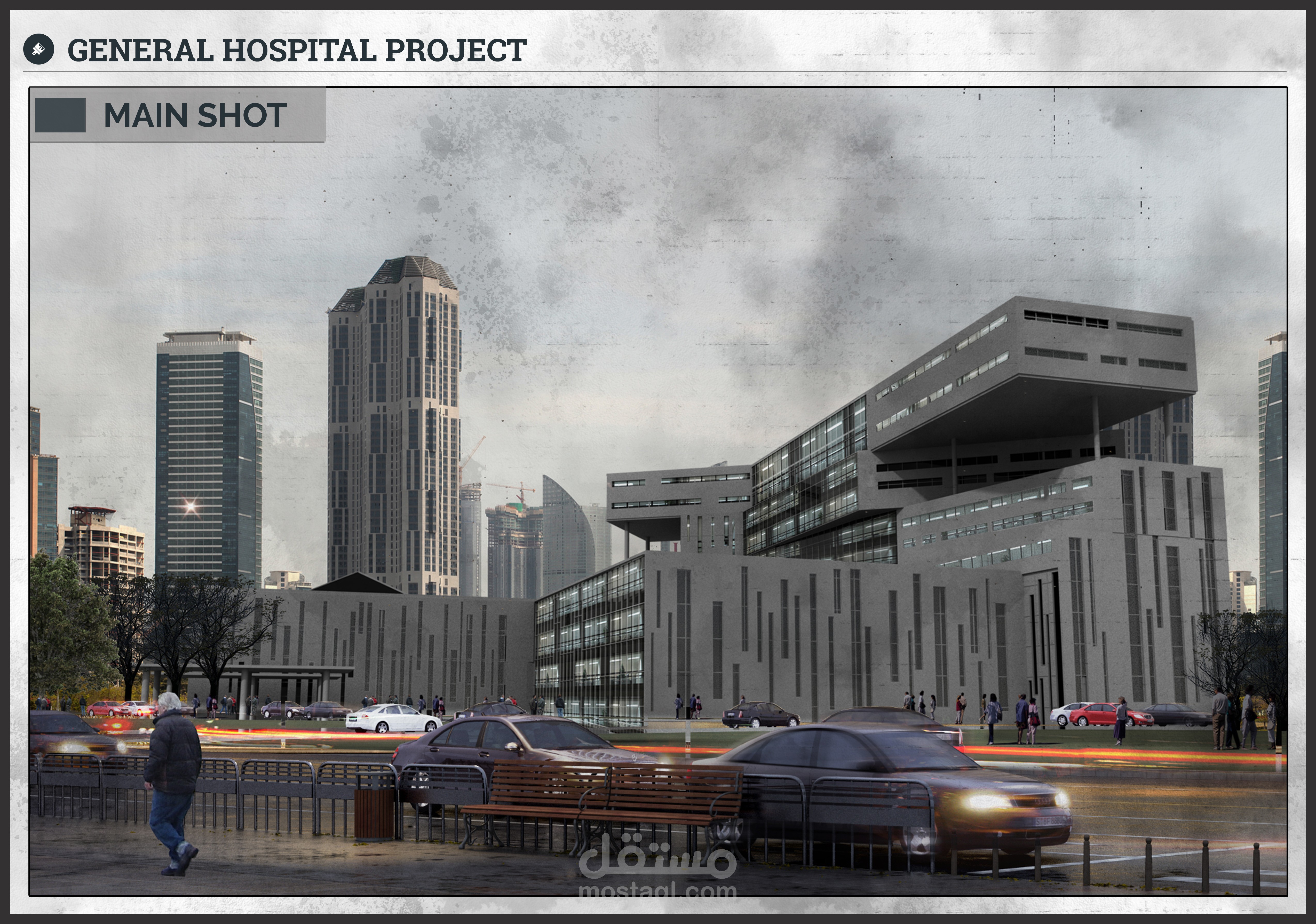 تصميم مستشفى لـ 200 سرير