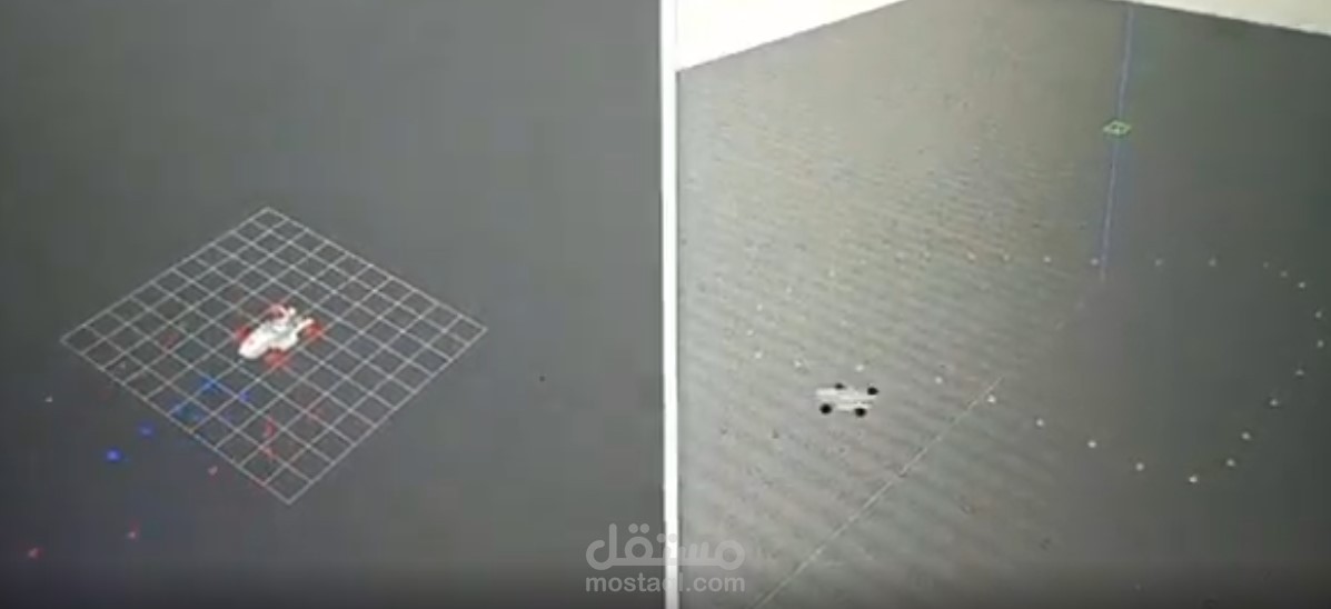 تحكم جانبي لمركبة ذاتية القيادة باستخدام خوارزمية Stanley