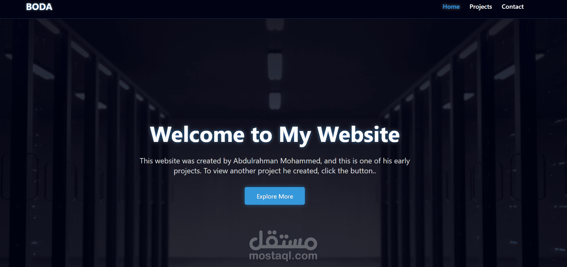 Create my own small website