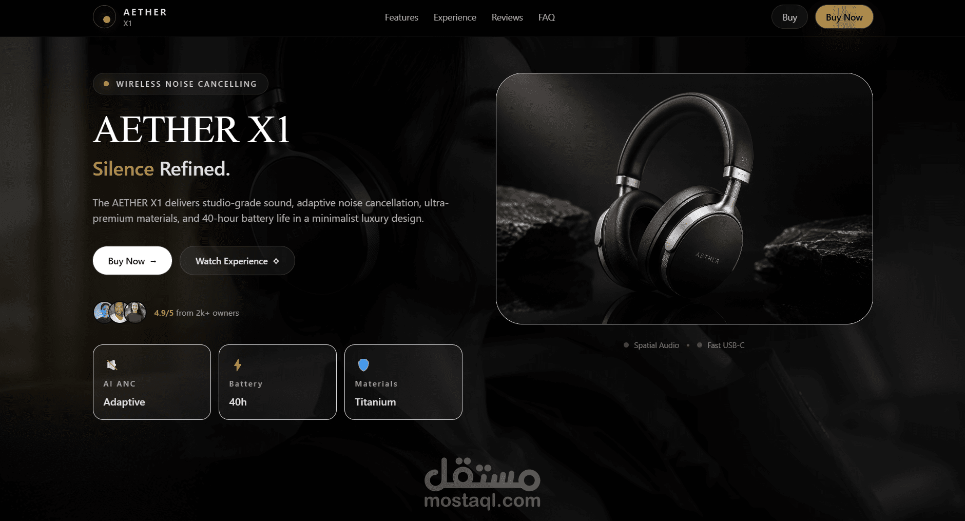 سماعات Aether X1