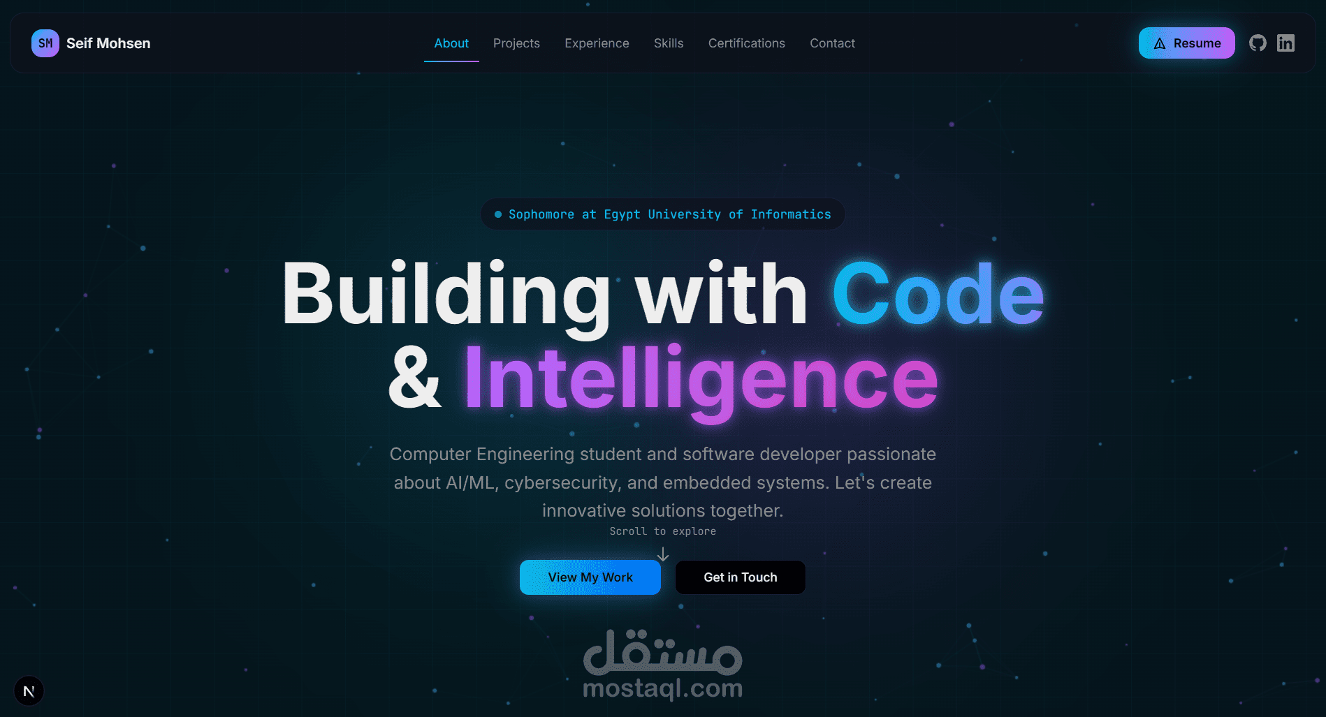 personal portfolio