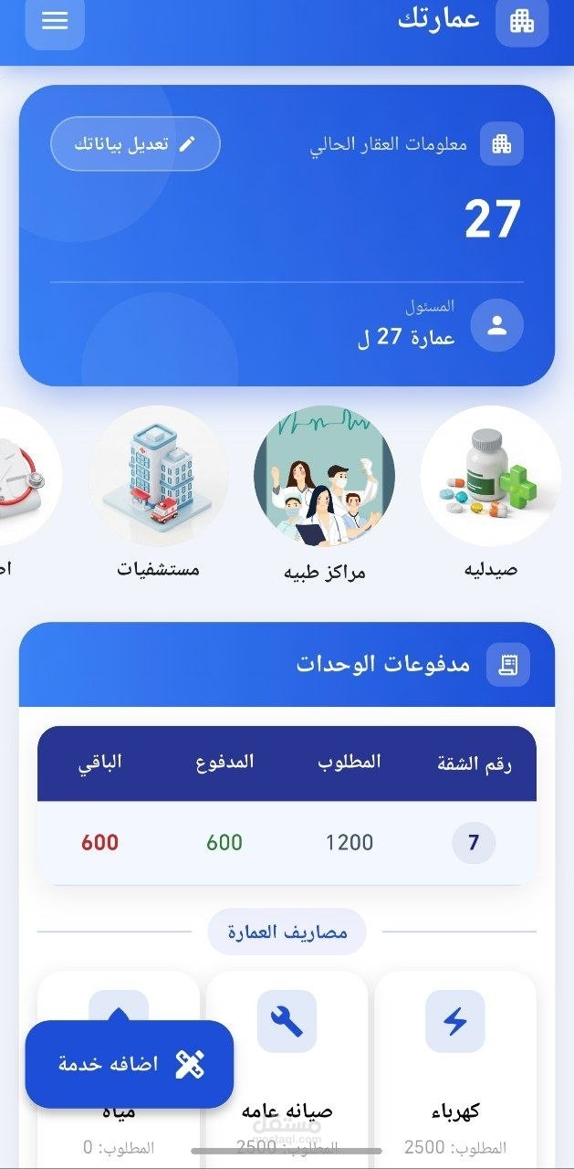 عمارتك