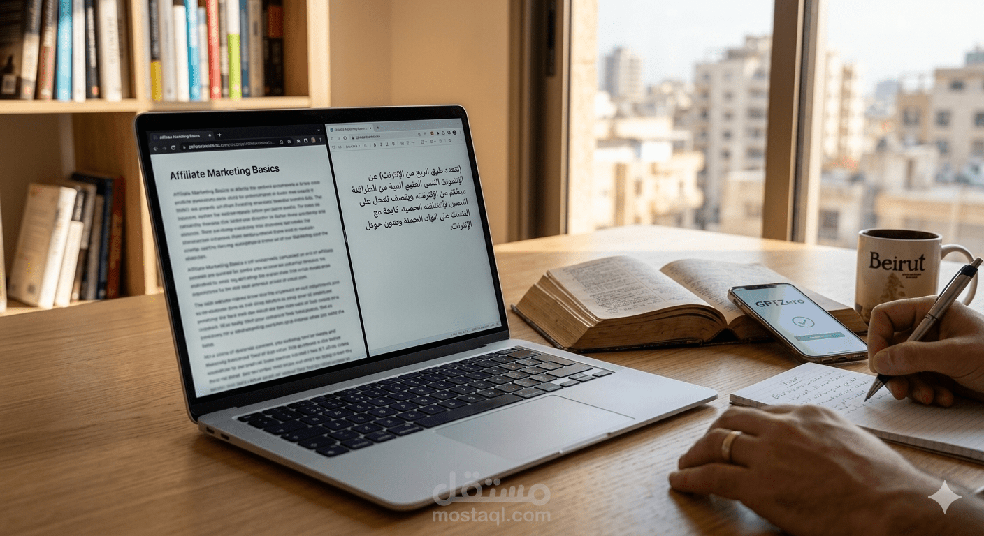 ترجمة احترافية ودراسة مصطلحات لمقال: الدليل الشامل للتسويق بالعمولة 2026