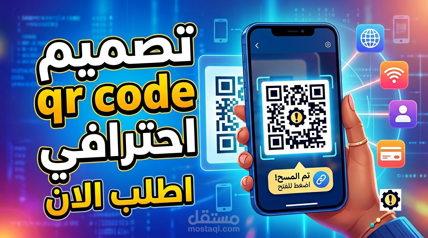 تصميم qr code