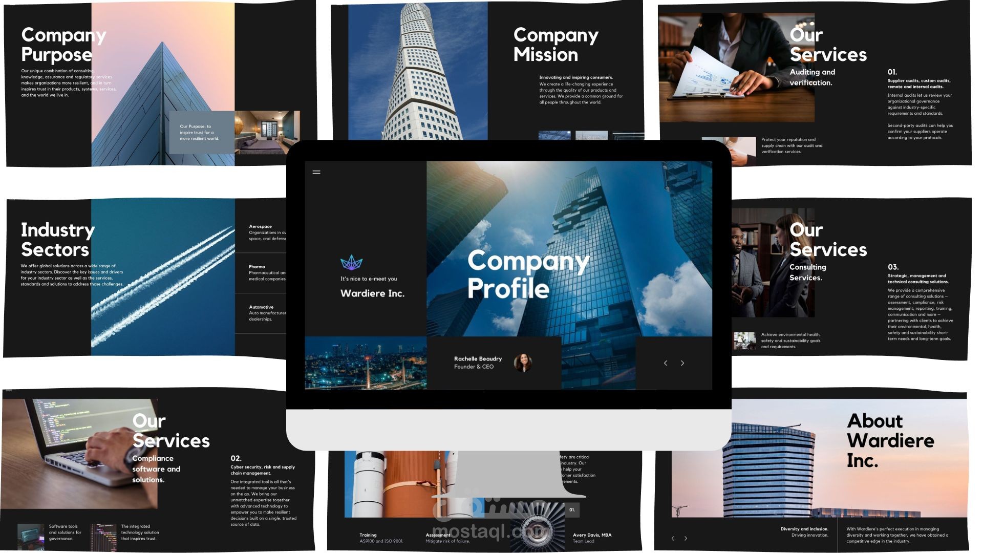 عرض احترافي لشركة