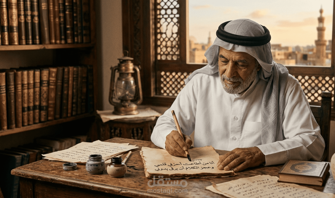 الشعر العمودي الفصيح