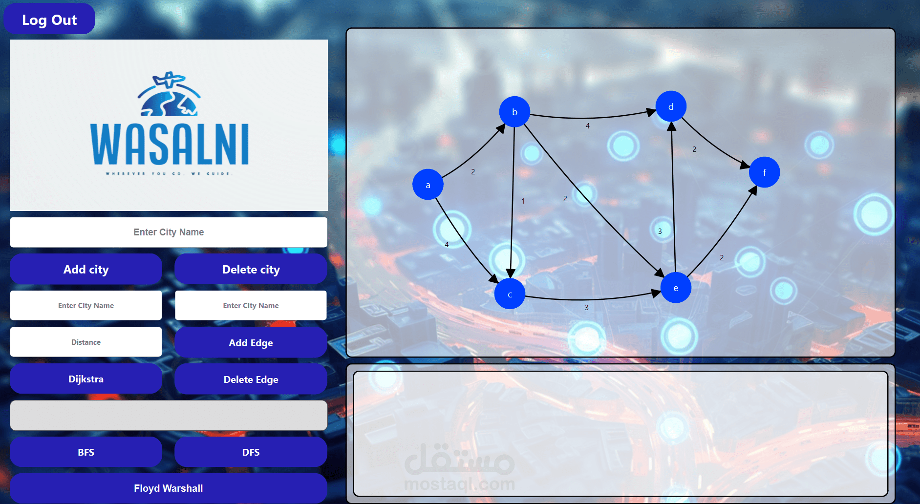 Wasalni – Smart Route Finder System