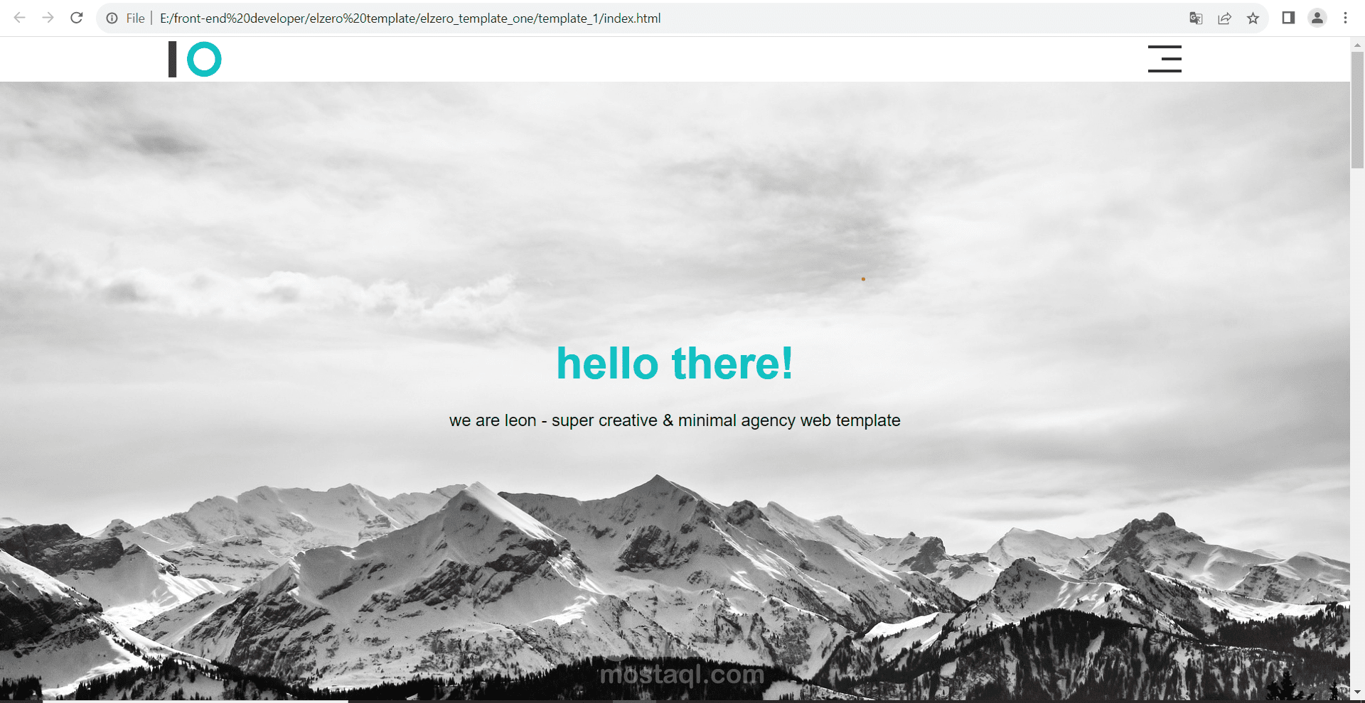 static web site